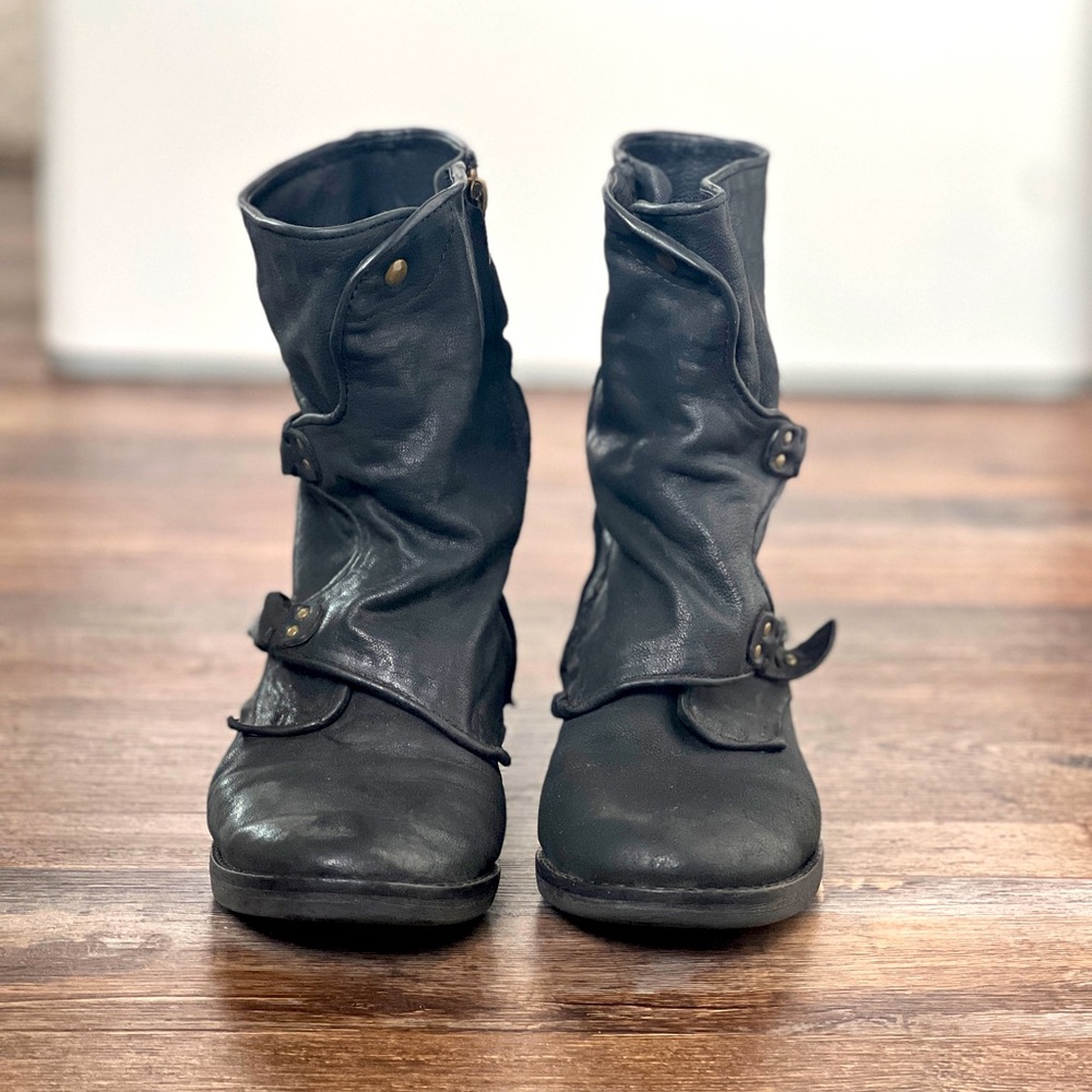 Sam Edelman Ridge moto boot size 7.5
